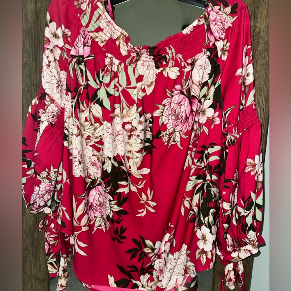 Floral Off-Shoulder Top